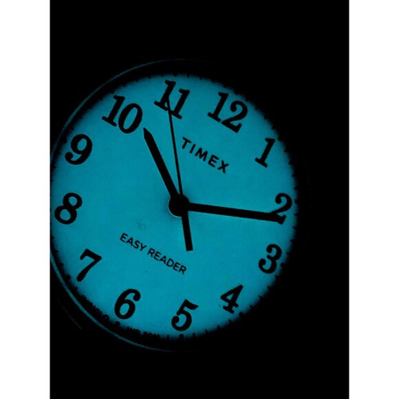 Timex Women's Watch TW2V94800 Quartz Indiglo White Dial Black Leather Strap 30mm - Picture 7 of 14